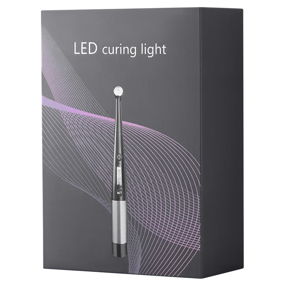 3H X-lite Q6 Dental Led Wireless Curing Light 1 Sec Curing Built-in Light Curing Meter